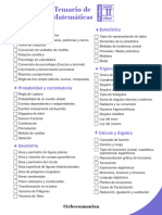 Temario de Matemáticas @icfesconmarian