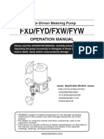 Dosing Pump Tacmina Operation Manual