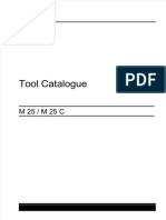 Tool Catalogue-M25, M25C