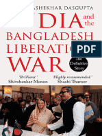 India and The Bangladesh Liberation War Chandrashekhar Dasgupta