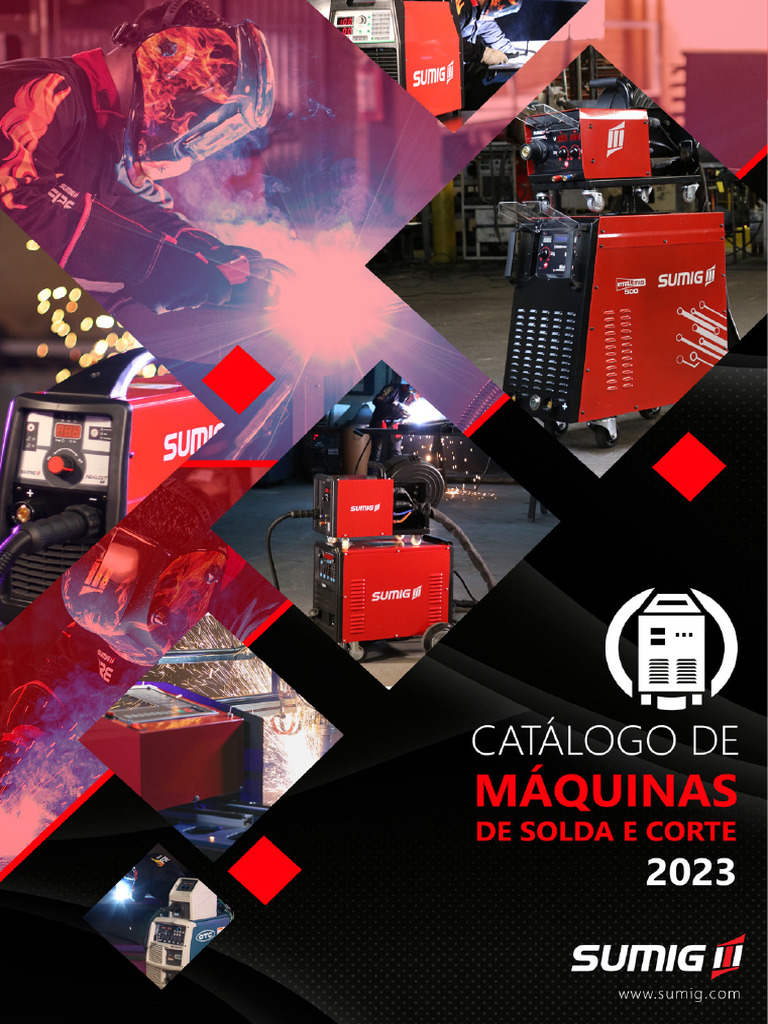 Equipamentos de Soldagem Sumig 2023 | PDF | Fonte de energia | Materiais