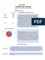 Nutritional Analysis