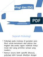 Psikologi Dan ESQ, D3 Pelamonia