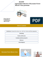 BY699P Investigating The Aggregation Behavior of Kyasanur Forest Disease Virus Proteome