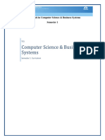 Syllabus Computer Science and Business System Branchl Syllabus Sem I CSBS