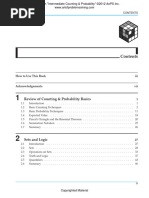 Review of Counting & Probability Basics: How To Use This Book III Acknowledgements VII