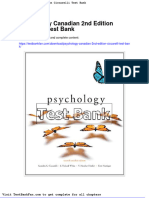 Psychology Canadian 2nd Edition Ciccarelli Test Bank