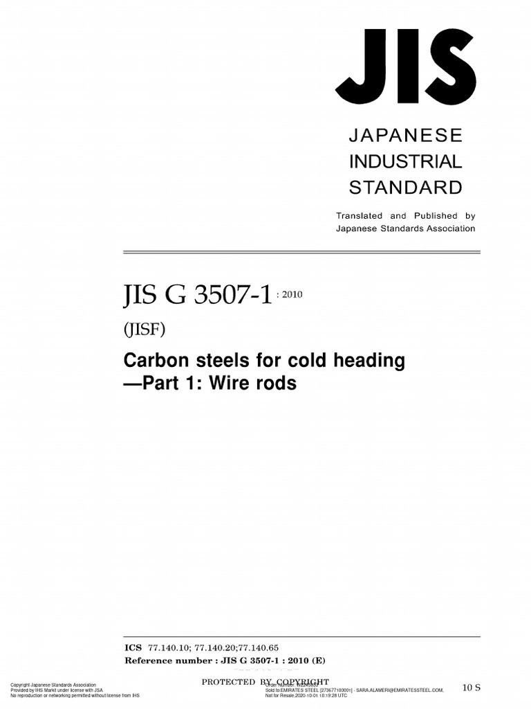 jis-g-3507-1-carbon-steels-for-cold-heading-part-1-wire-rods
