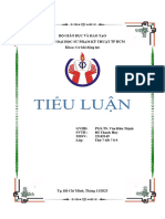 Tiểu Luận Nguyên Lí