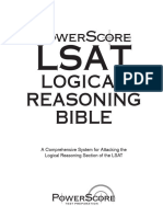 The Powerscore LSAT Logical Reasoning Bible by David M. Killoran 1-29