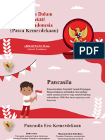 Pancasila Dalam Perspektif Sejarah Bangsa Indonesia Pasca Kemerdekaan