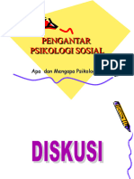 Psikologi Sosial Pertemuan 1