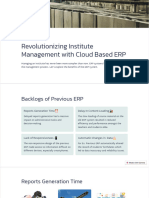 Revolutionizing Institute Management With Cloud Based ERP