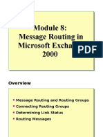 Message Routing in Microsoft Exchange 2000