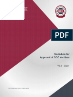 Procedure For Approval of GCC Verifiers. v3.0