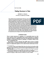 Cognitive Science - March 1990 - Elman - Finding Structure in Time