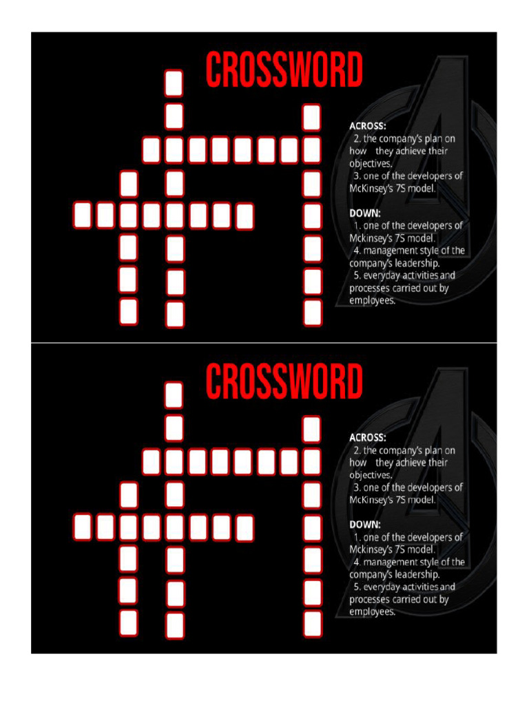 Crossword PDF