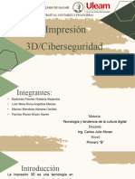 IMPREsión 3D-CIBERSEGURIDAD