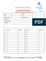 F-213 - Tool Box Talks Forms