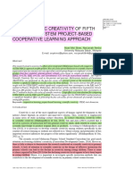 Siew 2020 WoS - The Scientific Creativity of Fifth Graders in A STEM Project-Based Cooperative Learning Approach