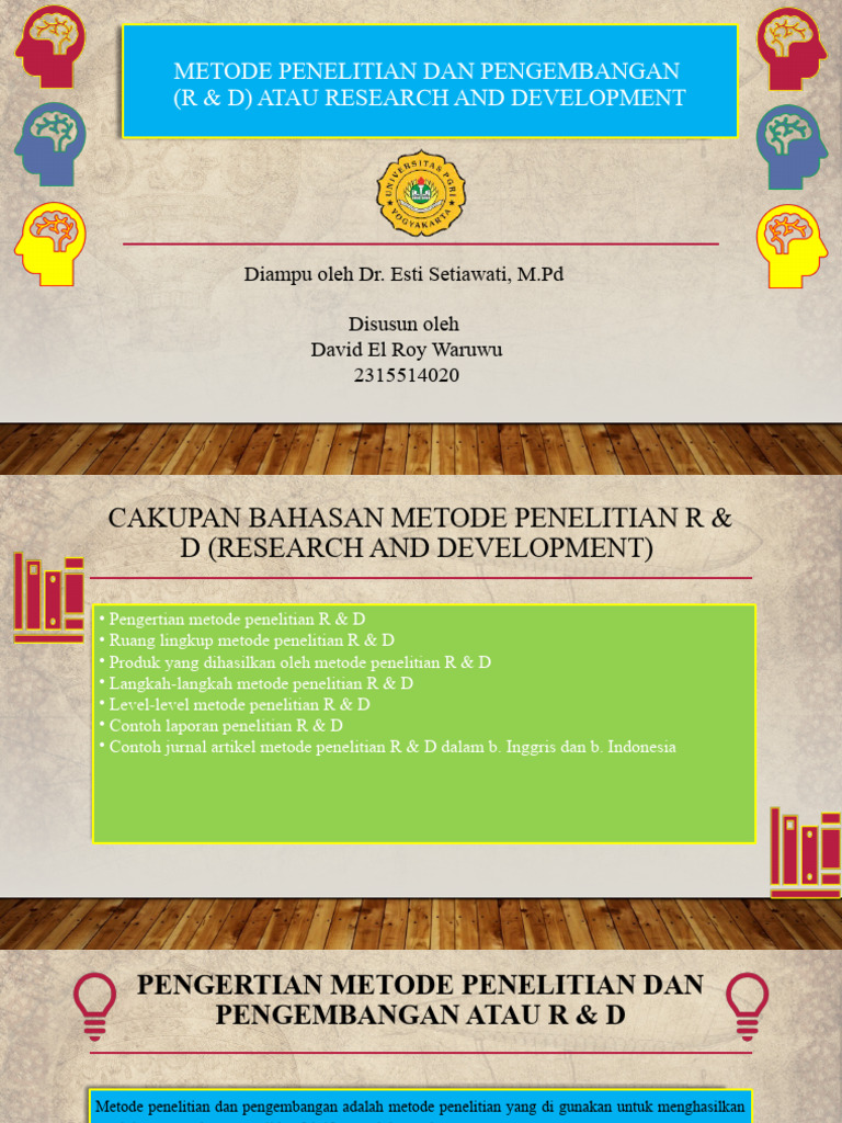 Metode Penelitian R & D | PDF