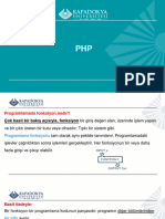PHP - 3 - Fonksion 1
