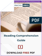 Reading Comprehension Guide With Expected Questions - Compressed