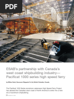 Svetsaren Vol 54 ESAB's Partnership With Canada's