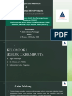 Presentasi Kelompok 1 Refreshment Angkatan 2 - KBLPK, LKBB, MBUPT - 2023