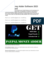 PayPal Money Adder Software 2023