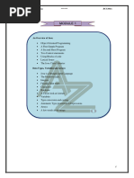 Module 1 JAVA Notes Part1