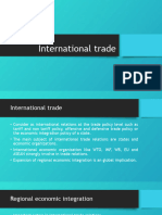 International Trade