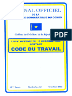 2002 JO Code Du Travail RDC