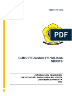 Buku Pedoman Penulisan Skripsi Ilmu Komunikasi 2022 Edisi Revisi 2