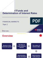 Flow of Funds and Interest Rates - Summary