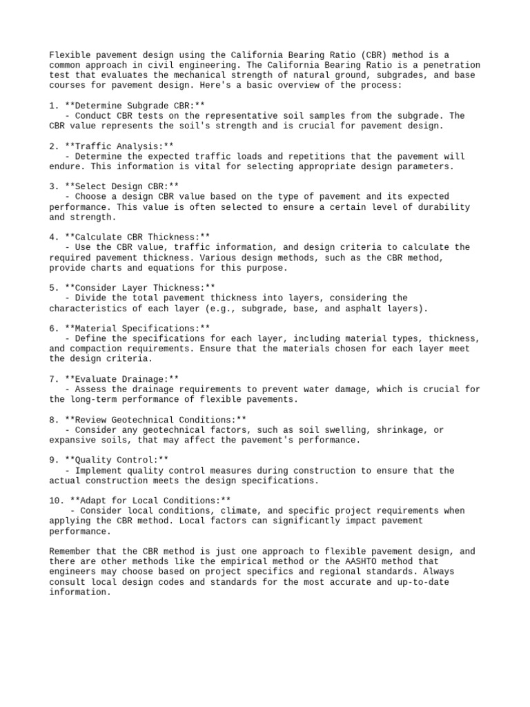 Flexible Pavement Design Using The Download Free Pdf Road Surface