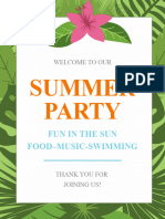 Summer Party Printables