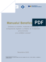 Manualul Beneficiarului