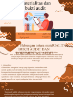 Materialitas Dan Bukti Audit, Auditing I