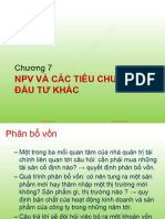 Tai-Chinh-Doanh-Nghiep - Tran-Thi-Thai-Ha - C7-Npv-Va-Cac-Tieu-Chuan-Dau-Tu-Khac - (Cuuduongthancong - Com)