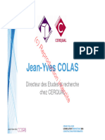 Table Ronde - Présentation QUALITEL - Jean Yves COLAS