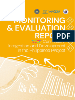 (Monitoring and Evaluation Report) GCED Curriculum Integration and Development in The Philippines Project - Philippines - 2021