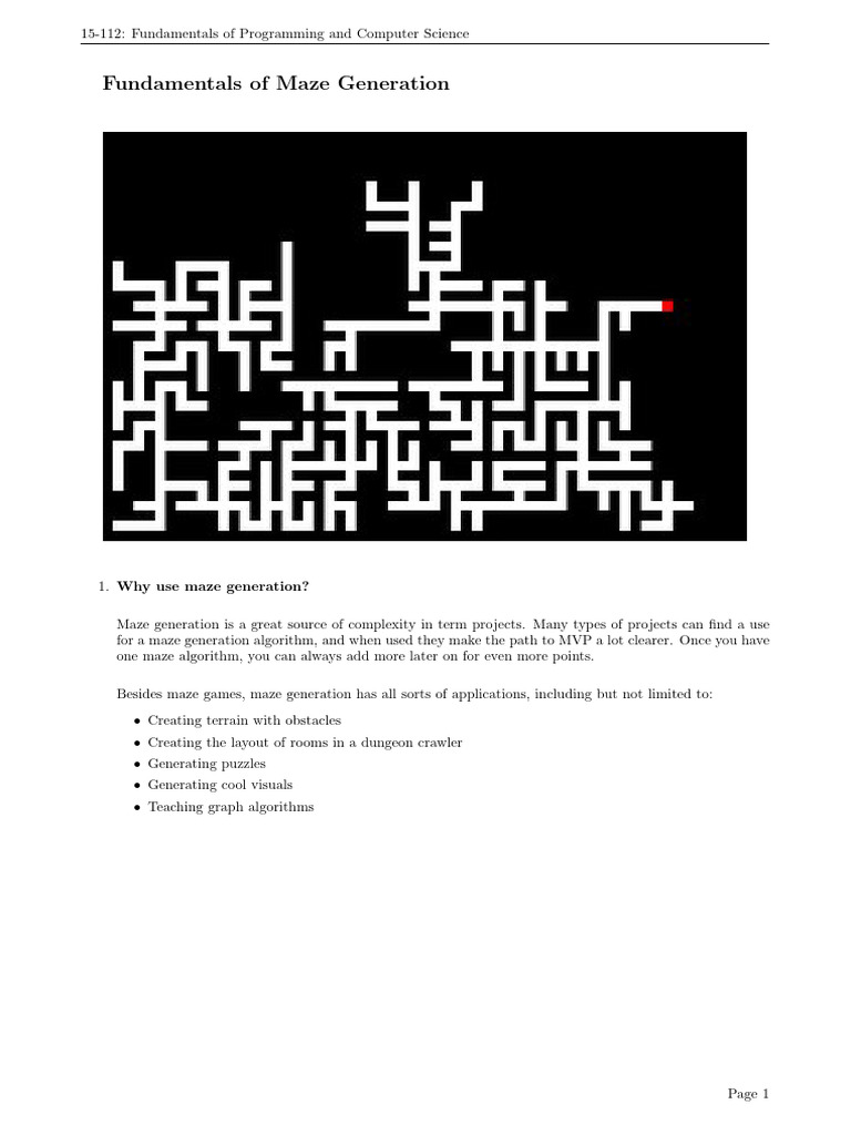 Mazes | PDF | Maze | Algorithms