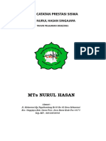 Buku Catatan Prestasi Siswa