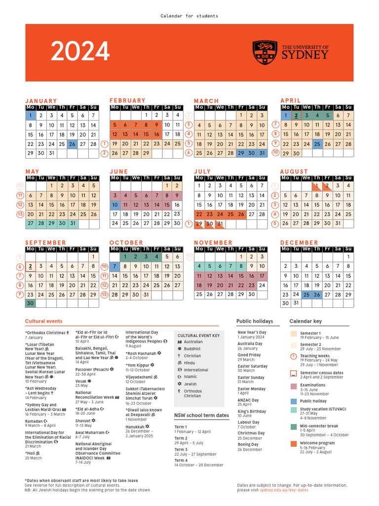 2024校历 Download Free PDF Sukkot Shemini Atzeret