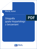 Ortografia Hiszpanska PWN