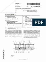 Patent Für Dünne Betonfertigteile EP0791443A2
