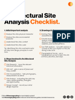 Architectural-Site-Analysis-Checklist