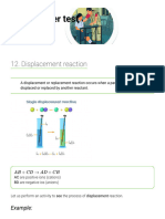 Displacement Reaction - Lesson. Science CBSE, Class 10