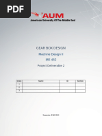 New Gearbox Design